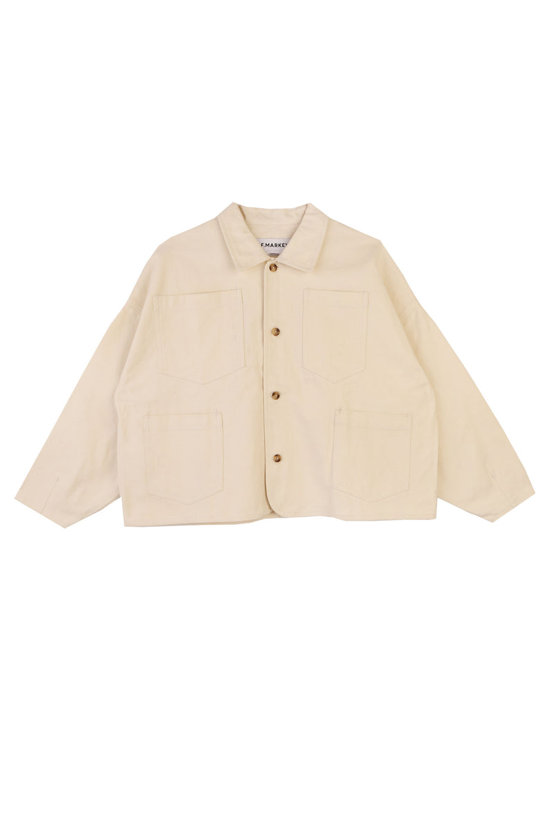 Carson Chore Coat Ecru