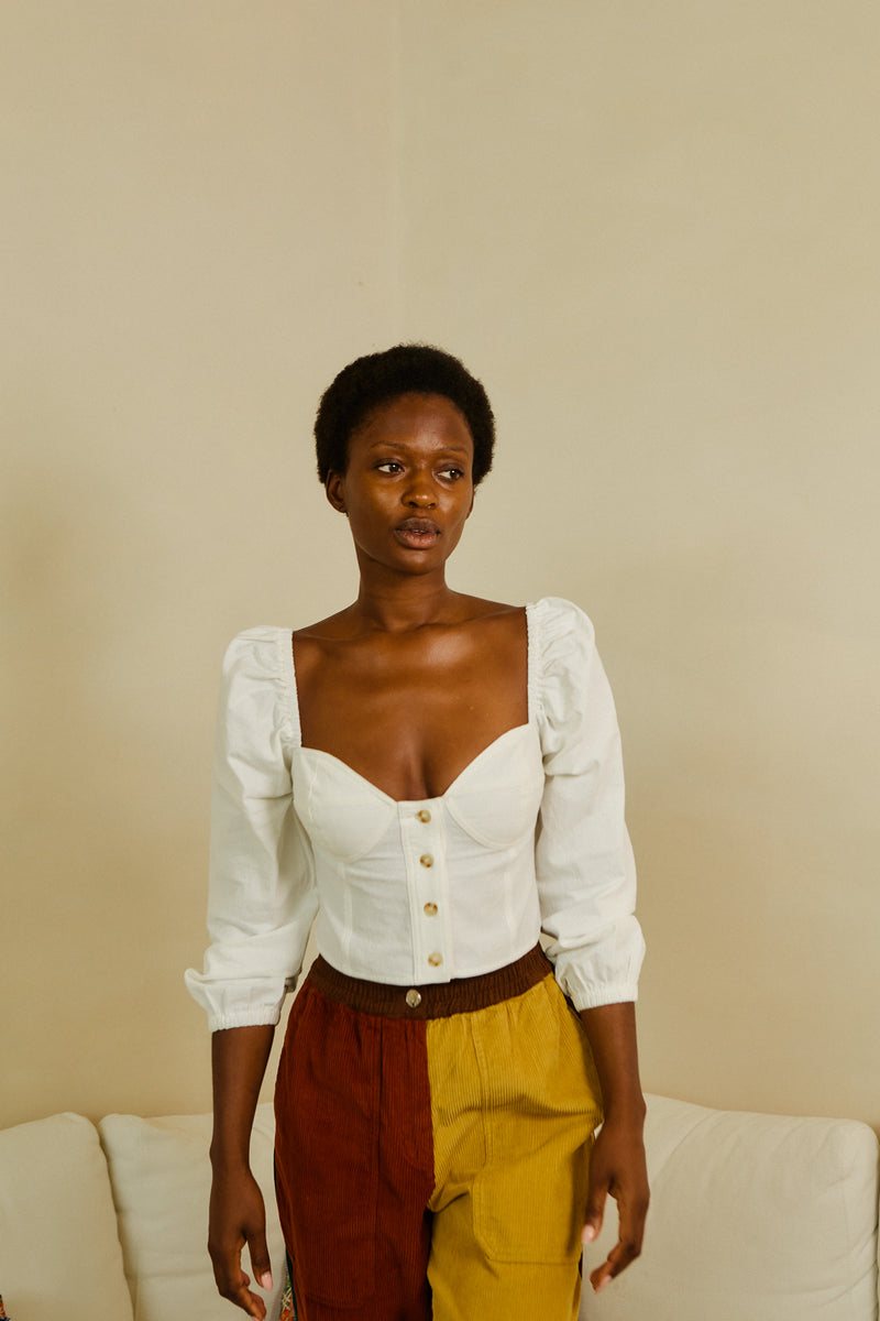 Eade Top White