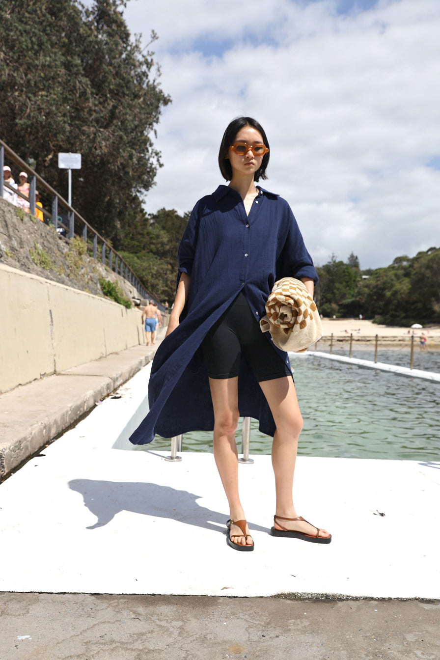 Sylvan Dress Navy