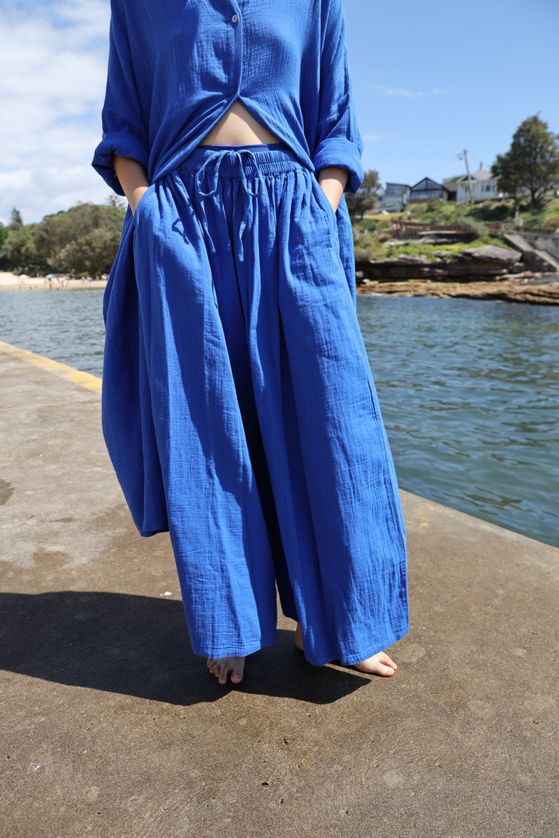 Valen Trouser Cobalt