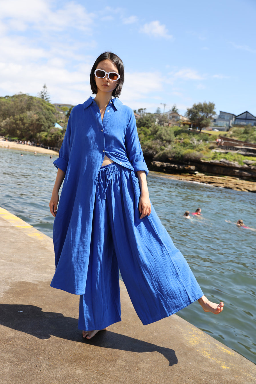 Valen Trouser Cobalt