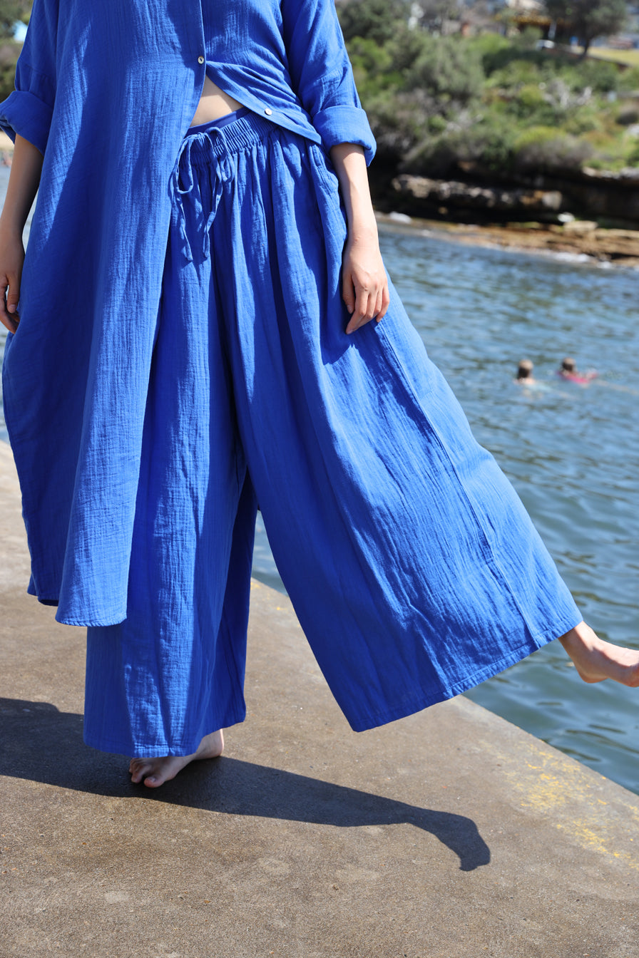 Valen Trouser Cobalt