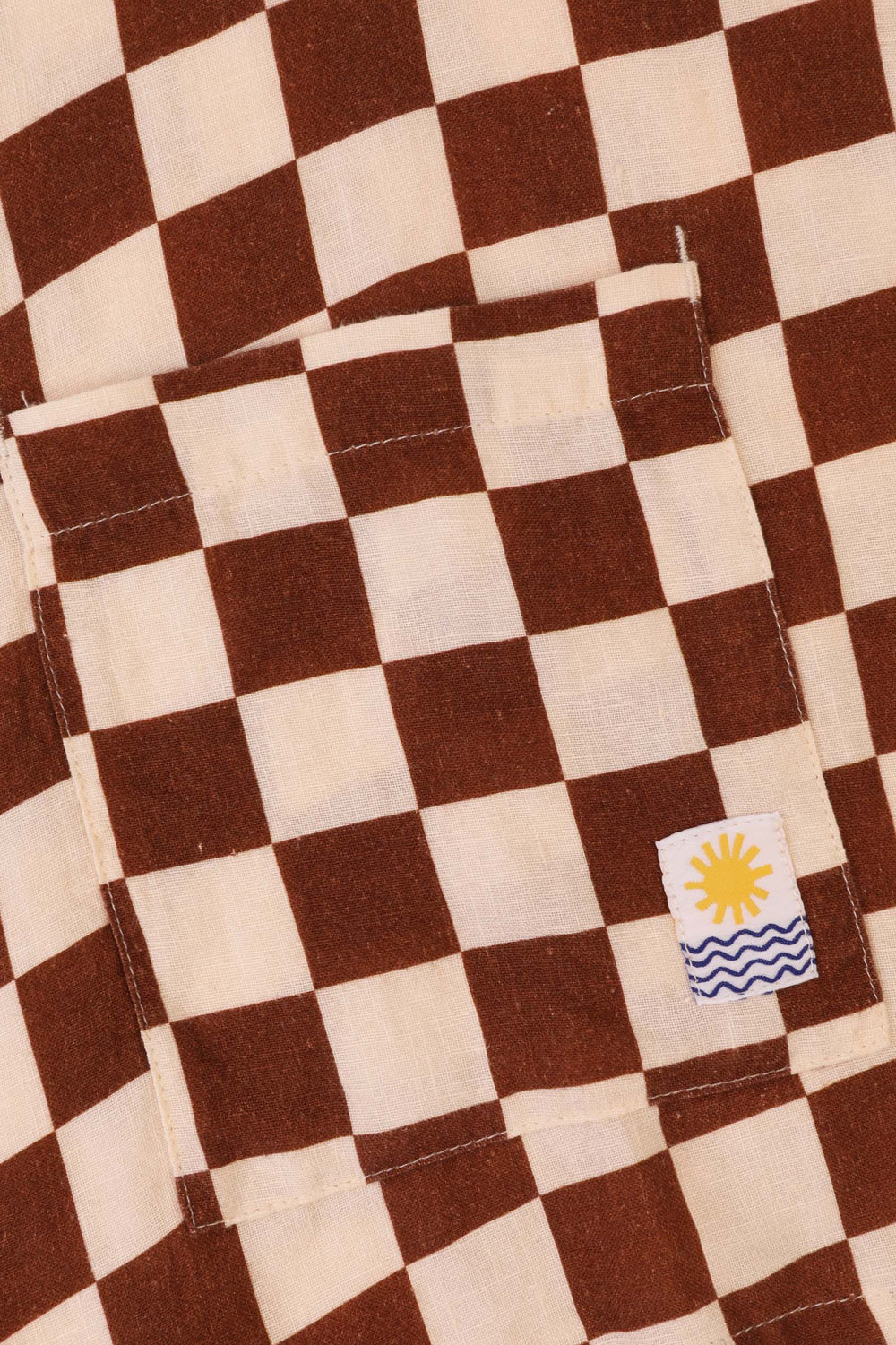 Maxim Shirt Printed Chestnut Check