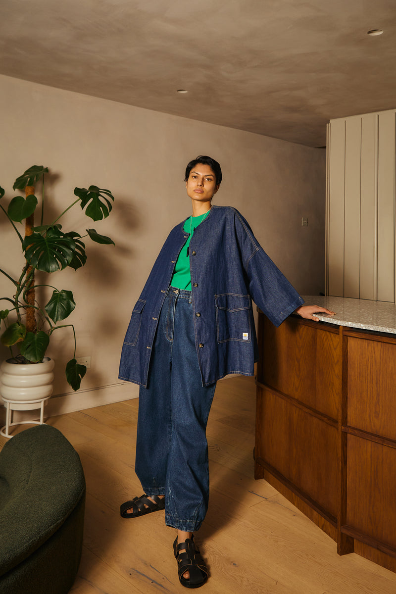 Lowe Jacket Denim Chambray