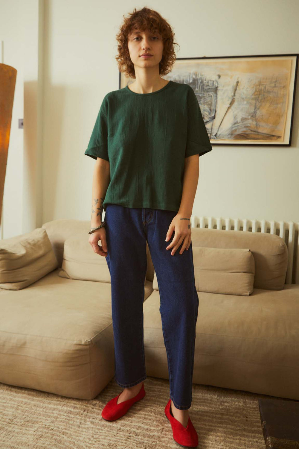 Bryce Top Forest Green