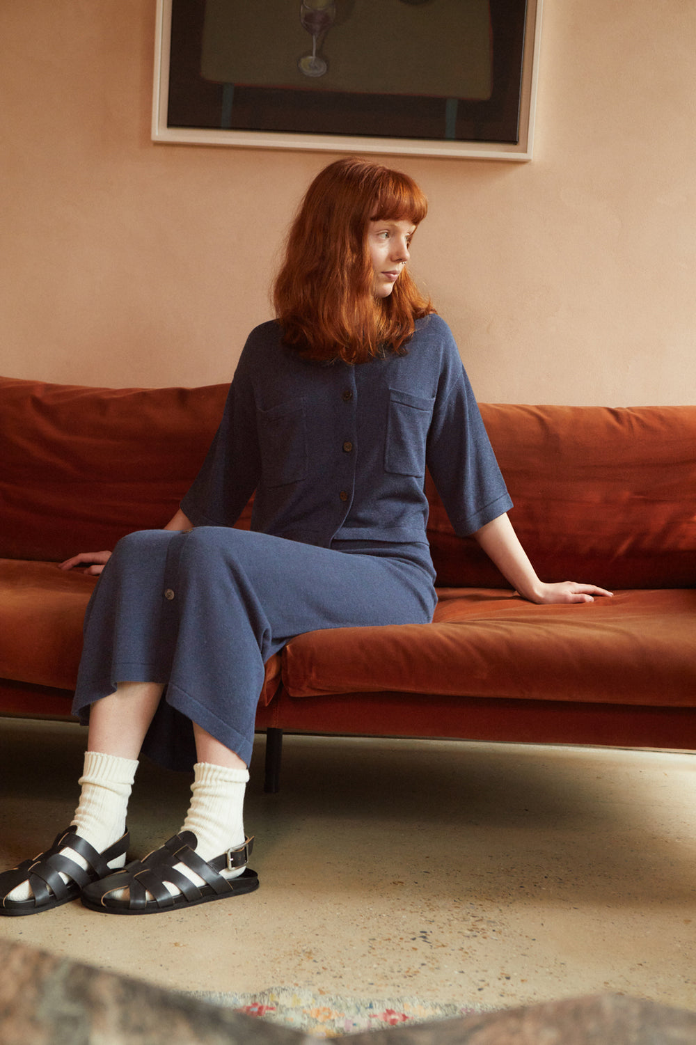 Allen Skirt Navy