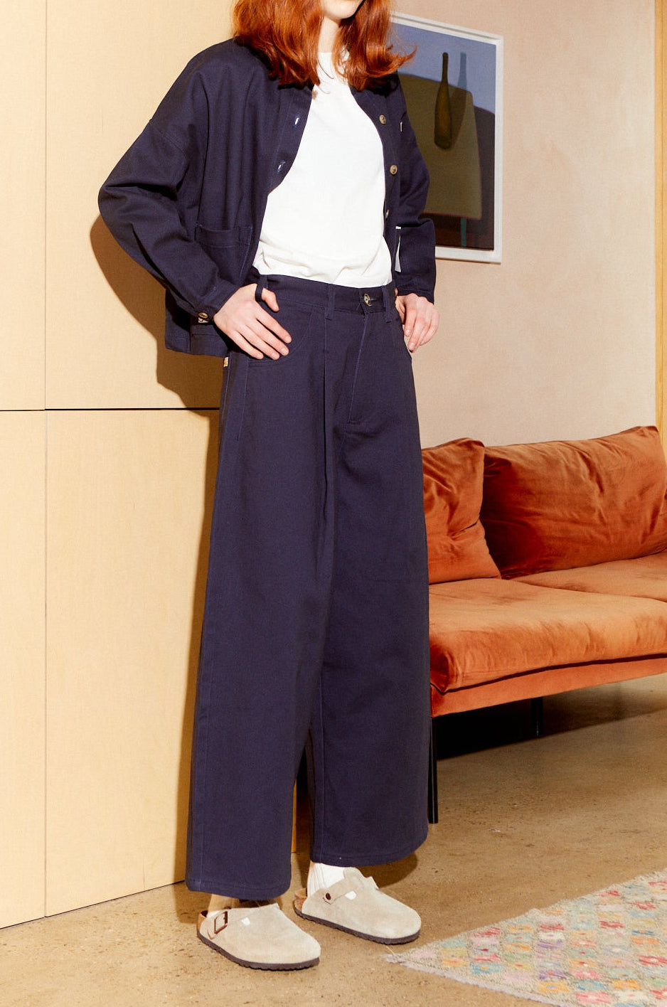 Mason Trouser Navy