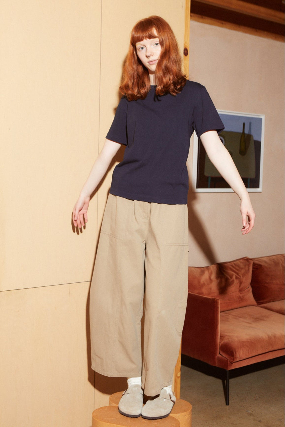 Kaleb Trouser Stone