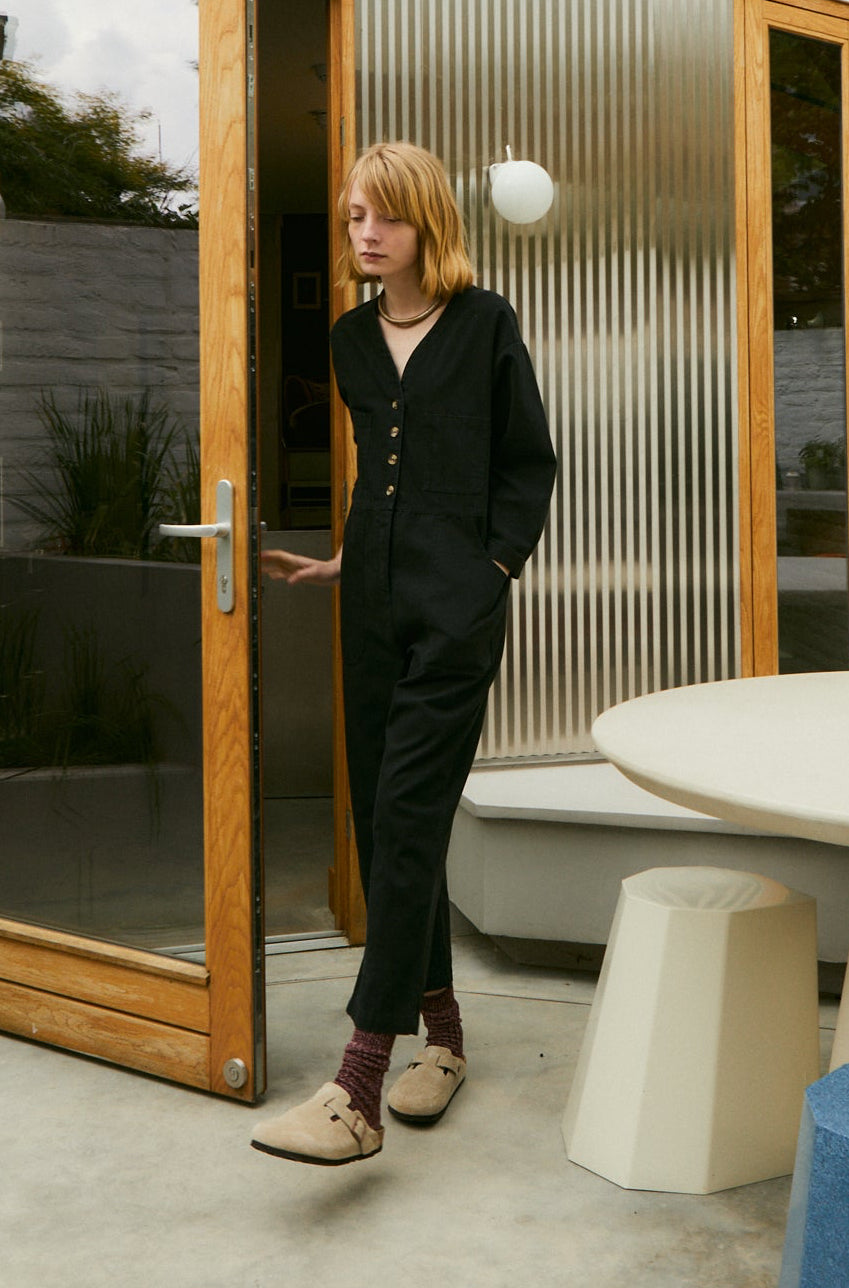 Hollis Boilersuit Black