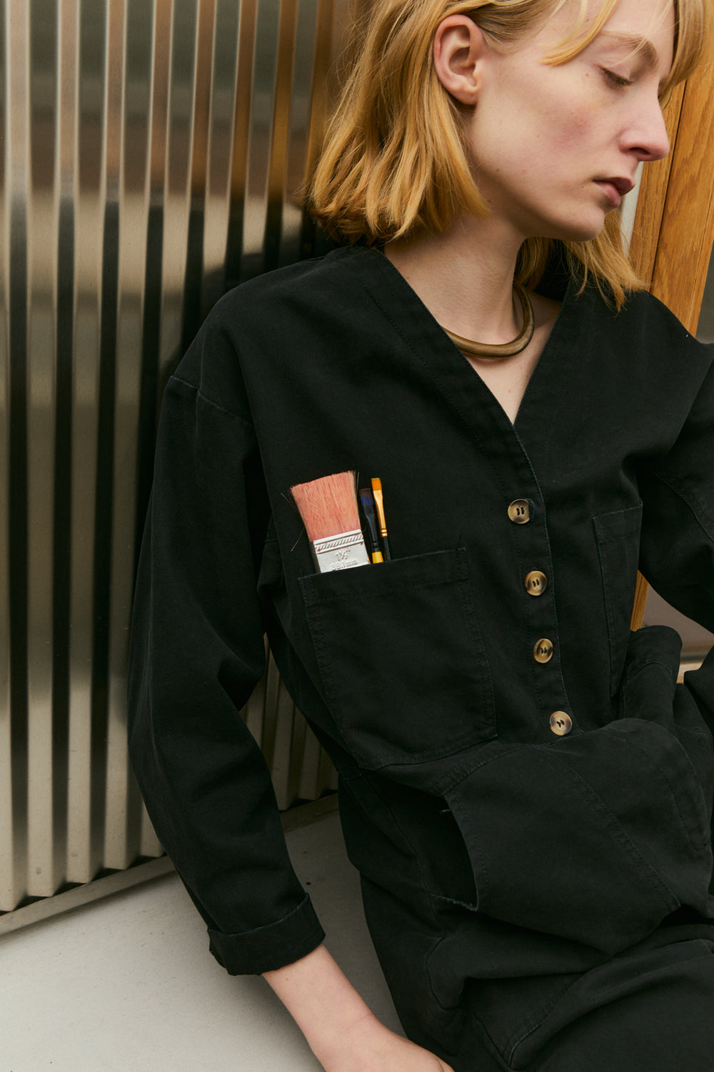 Hollis Boilersuit Black