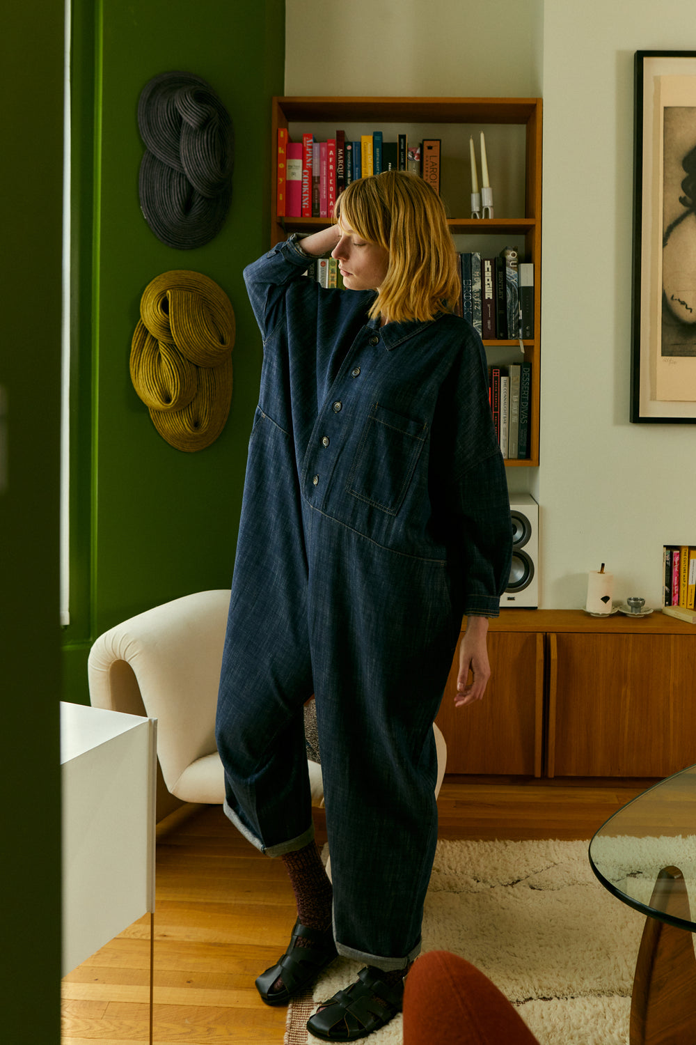 Conran Boilersuit Indigo