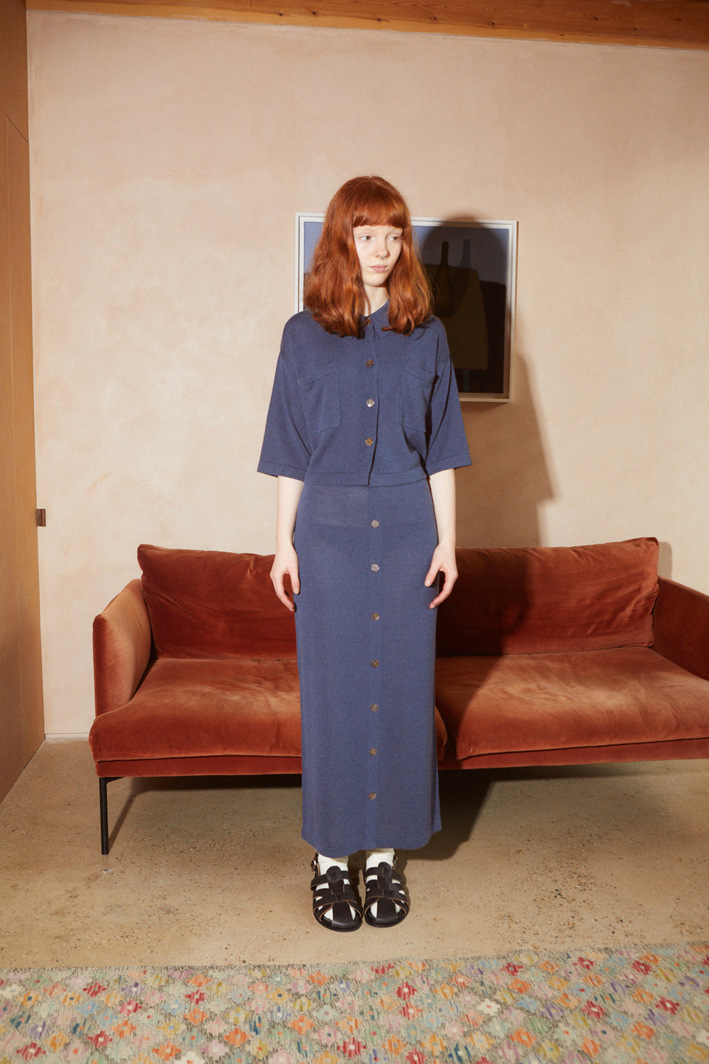 Allen Skirt Navy