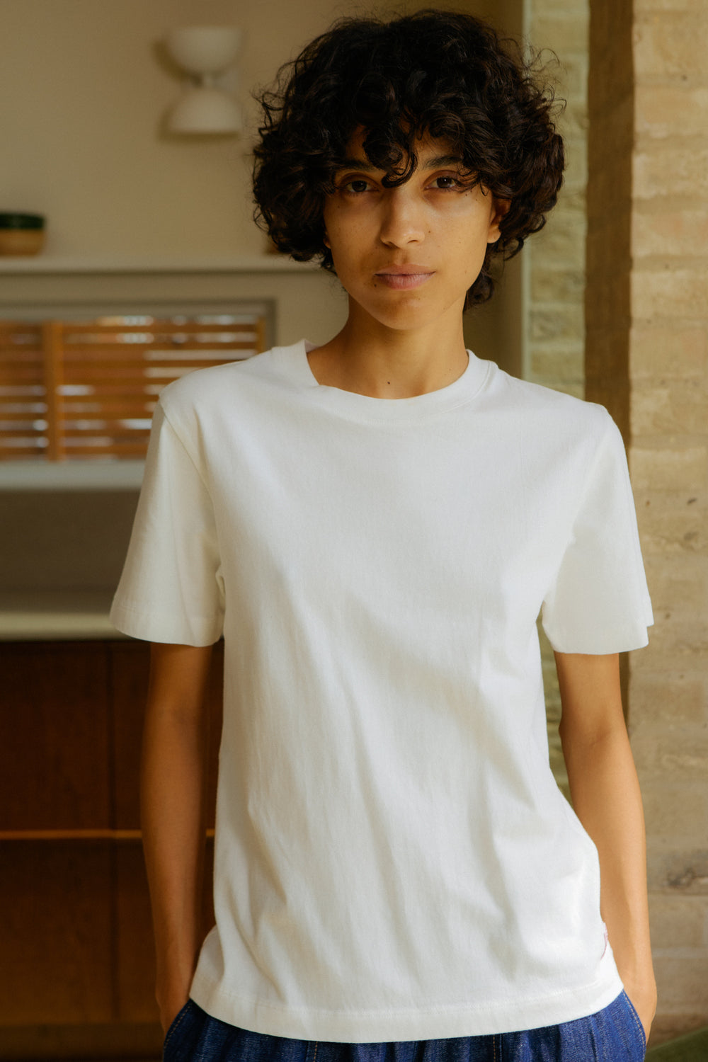 BASIC TEE ECRU