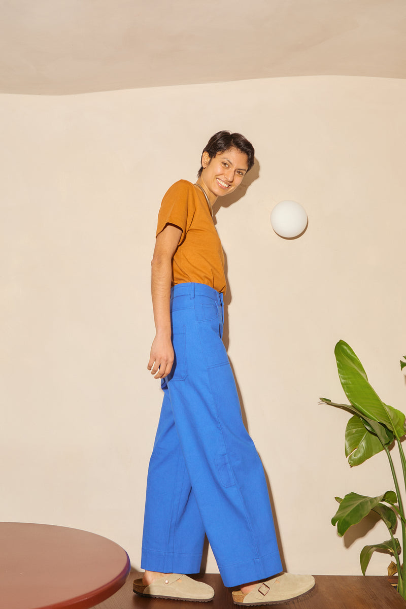 CARPENTER TROUSER COBALT