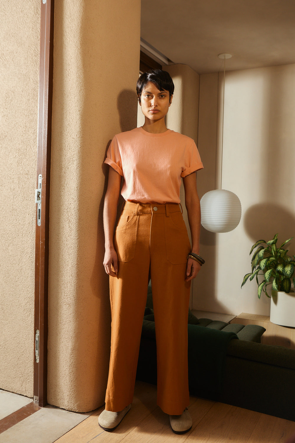 CARPENTER TROUSER TERRACOTTA