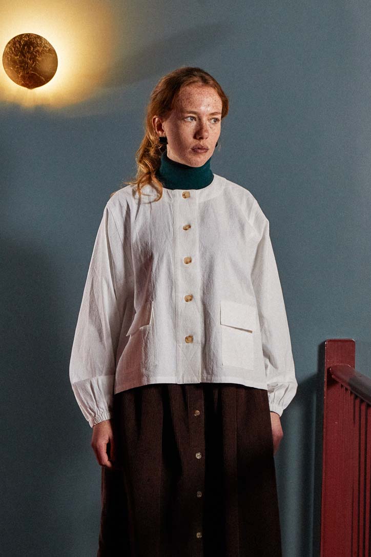 Noel Top White