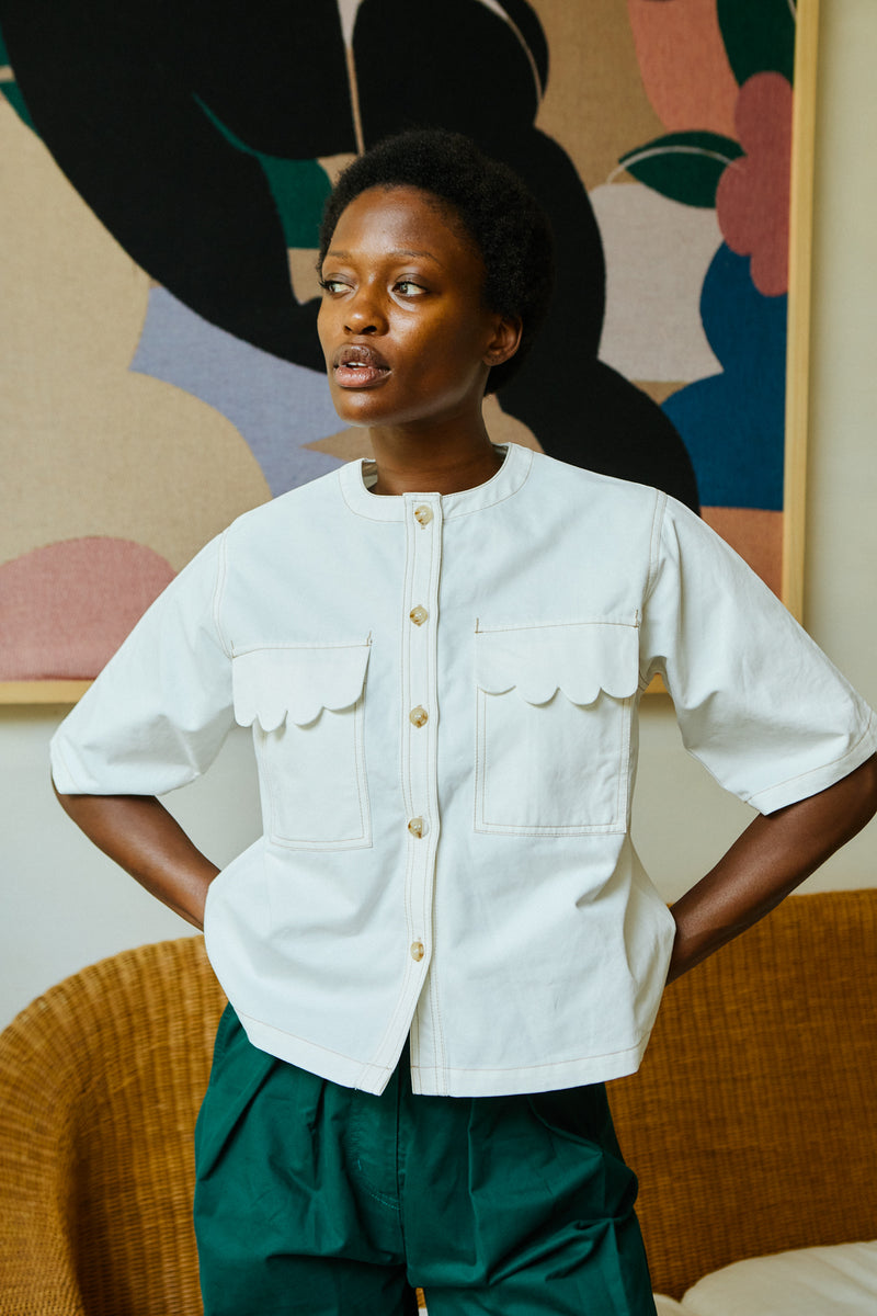 Alwyn Top White