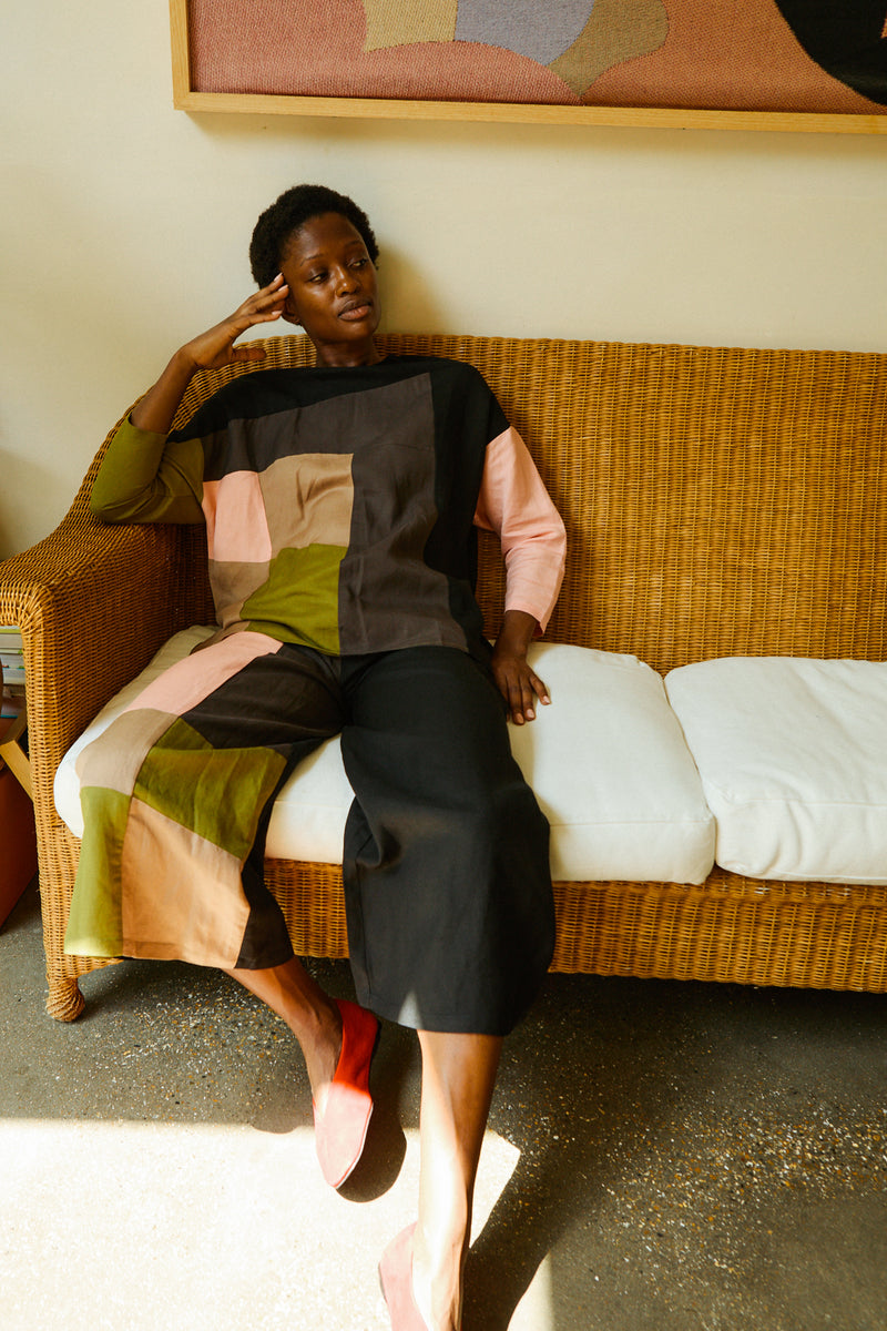 Corso Trouser Rubik Patchwork