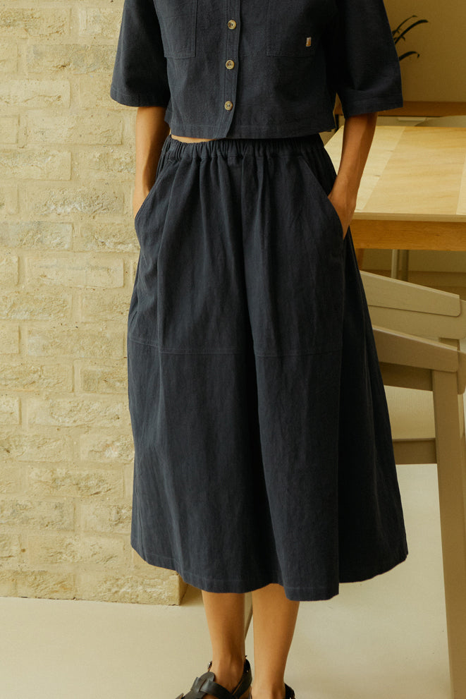 EMILE SKIRT NAVY