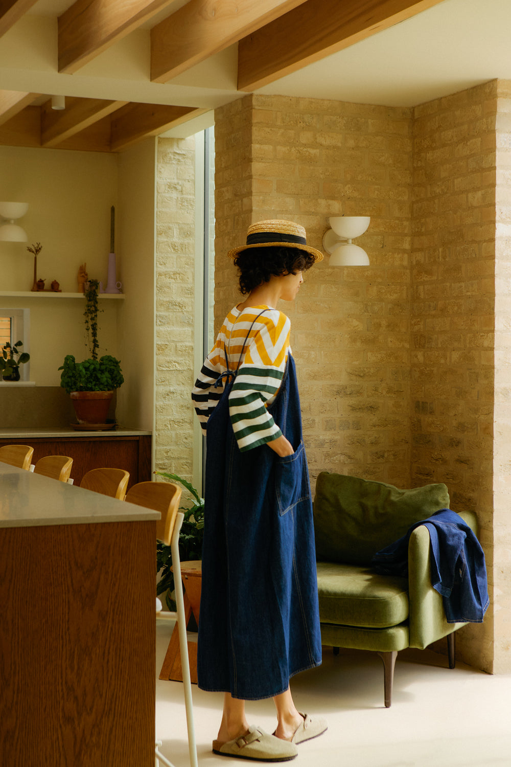 Clifton Dress Denim Chambray