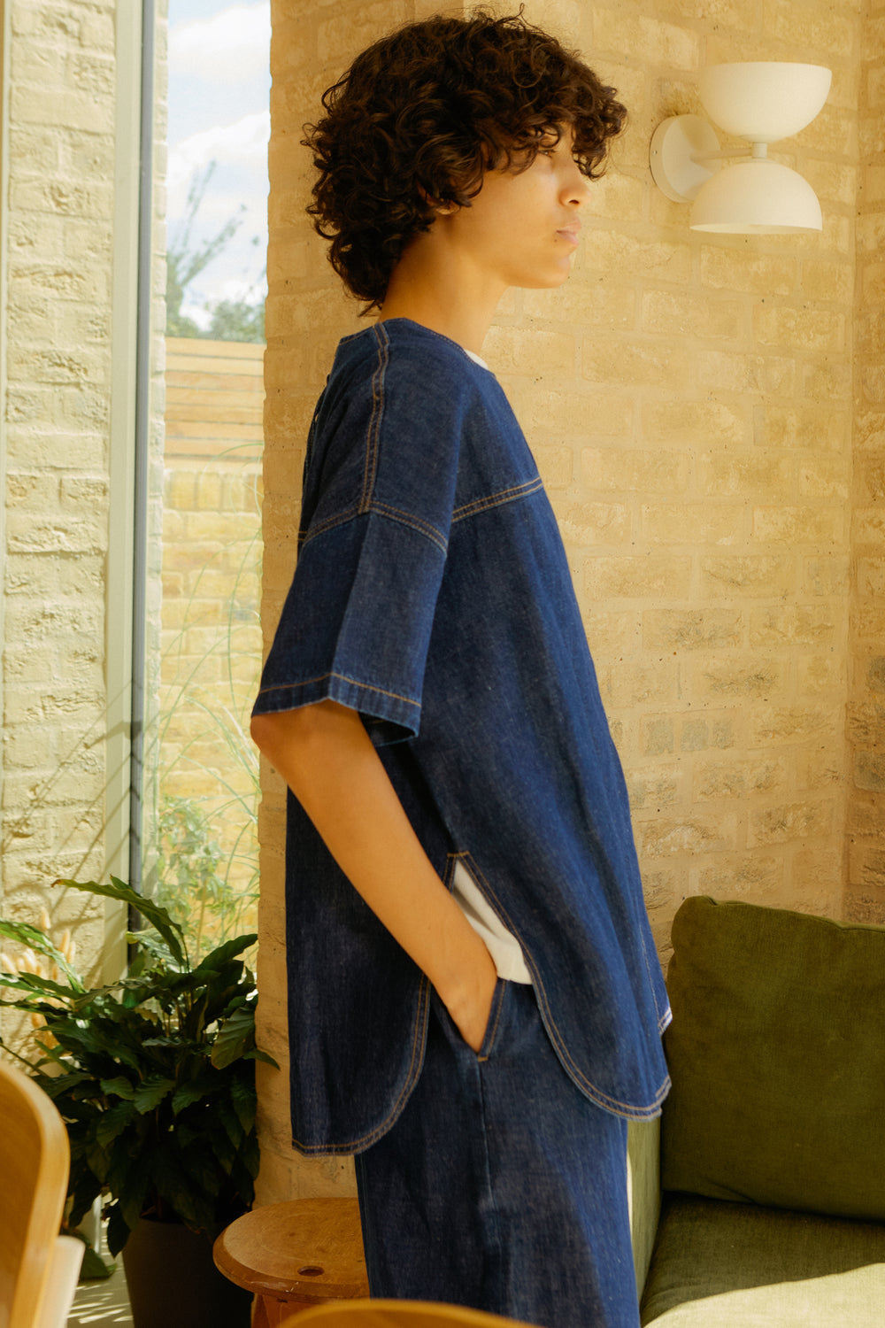 Bose Top Denim Chambray