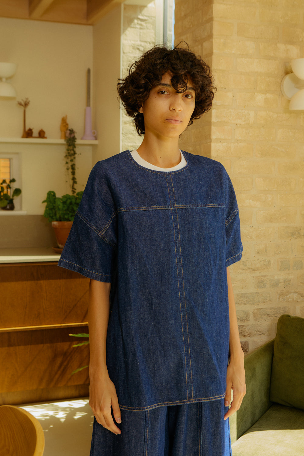 Bose Top Denim Chambray