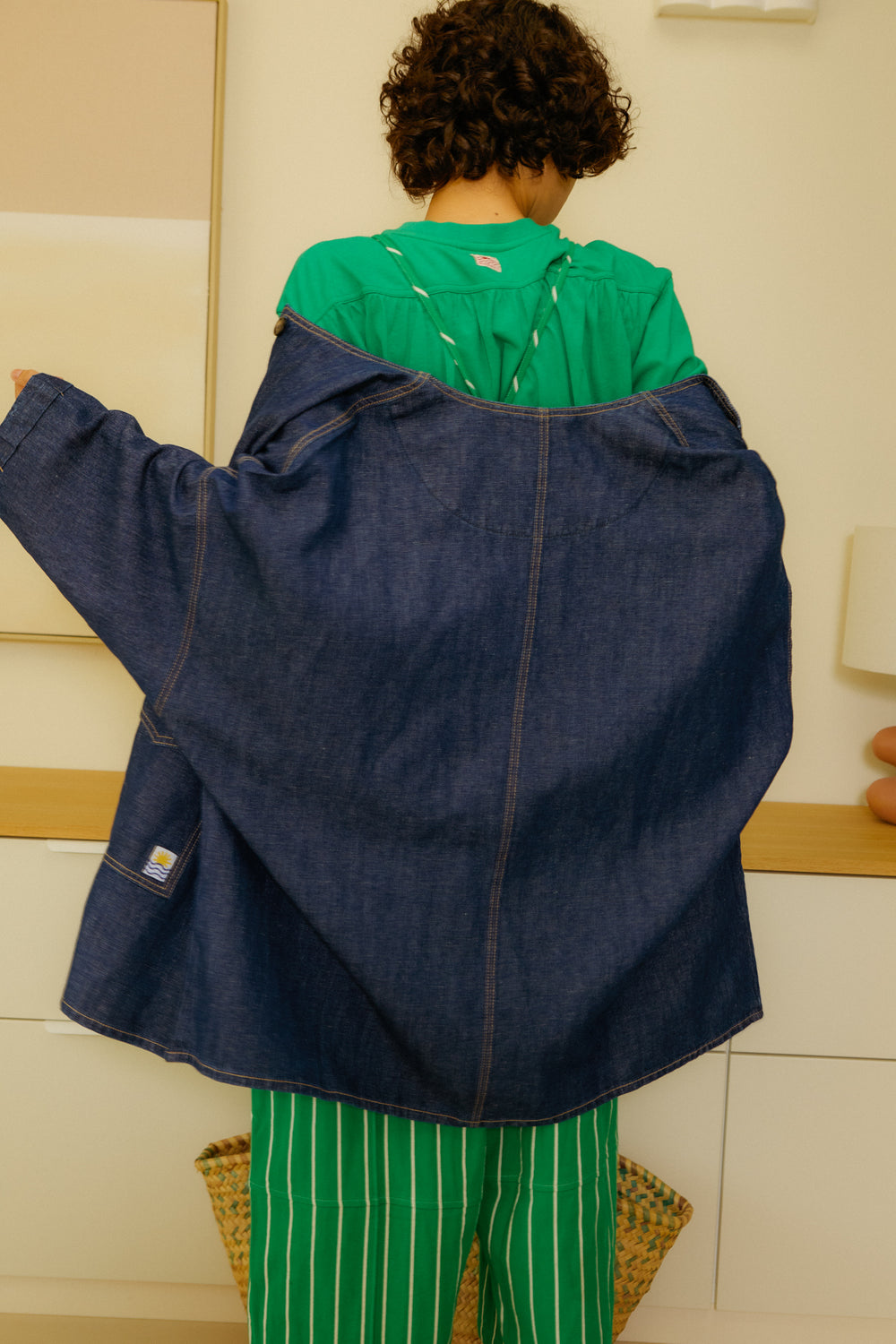 Lowe Jacket Denim Chambray