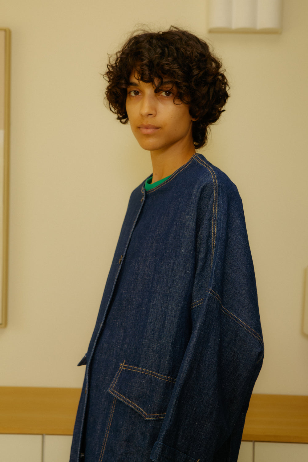 Lowe Jacket Denim Chambray