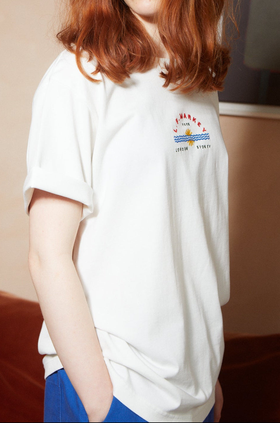 Logo Embroidered Tee