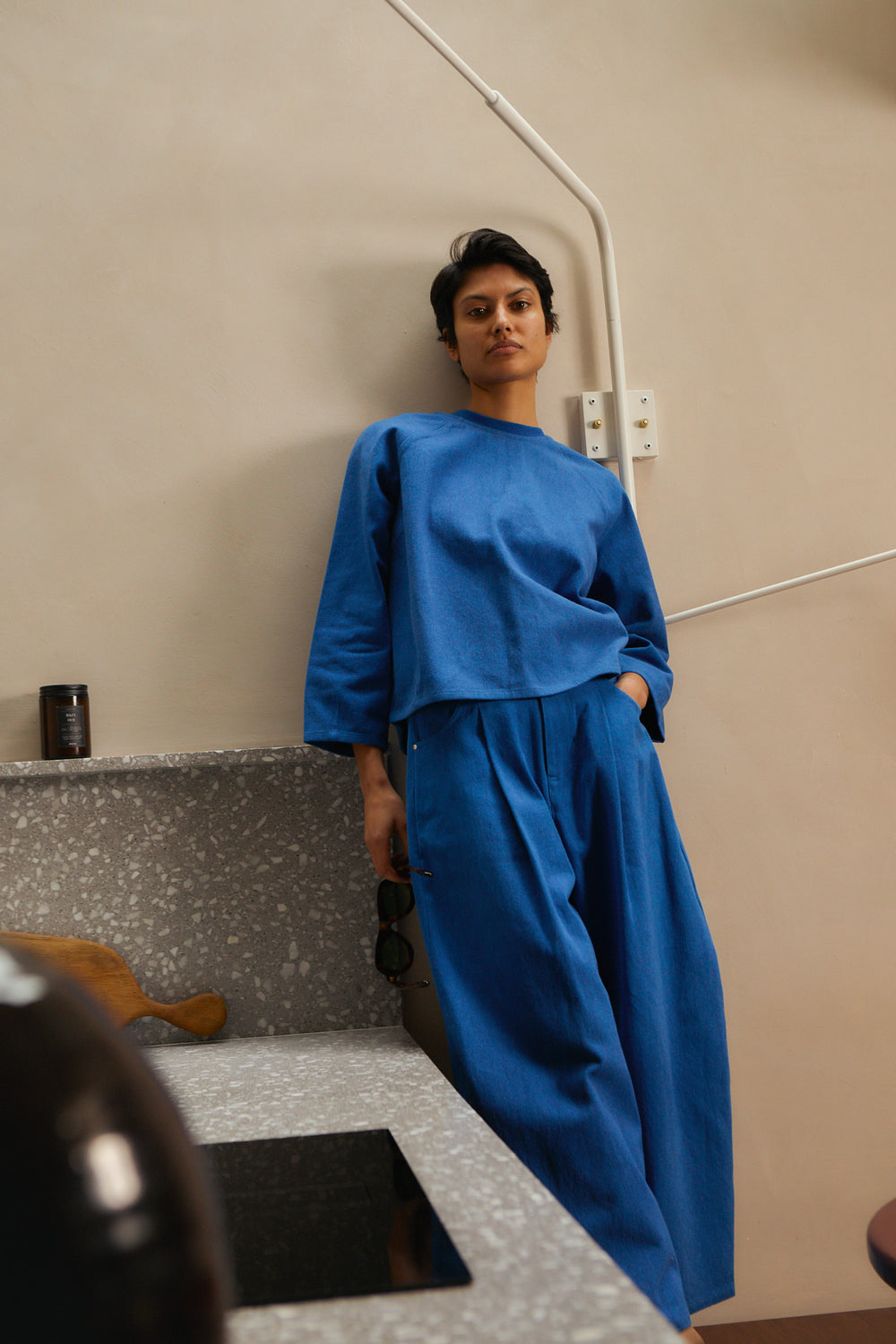 MASON TROUSER COBALT