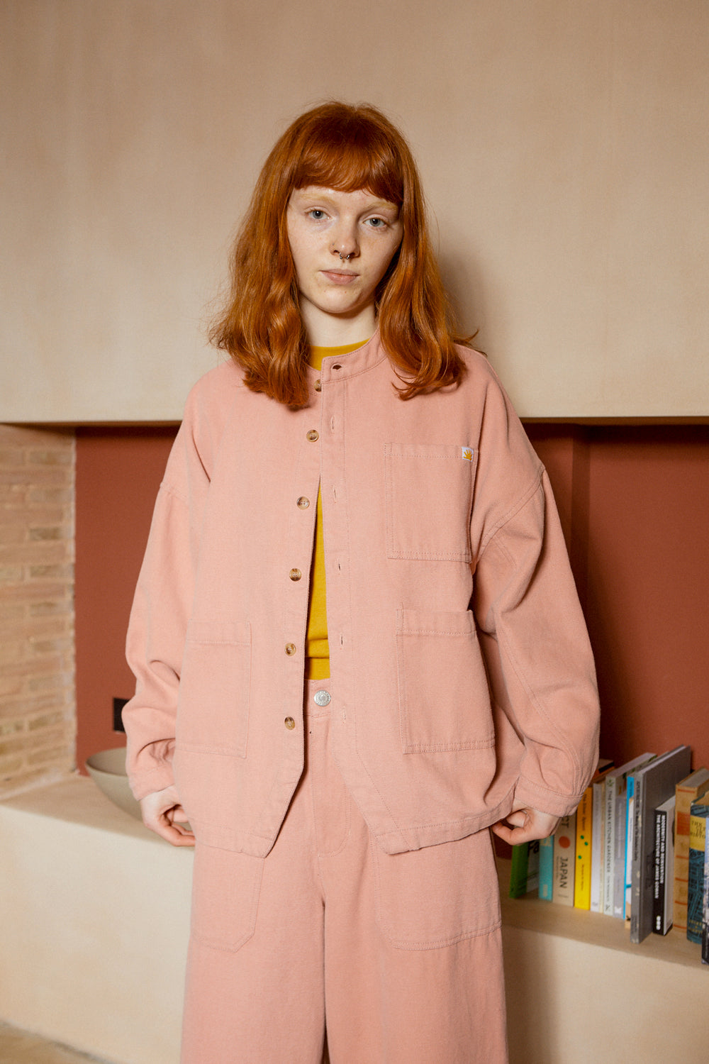 Oversized Chore Blush