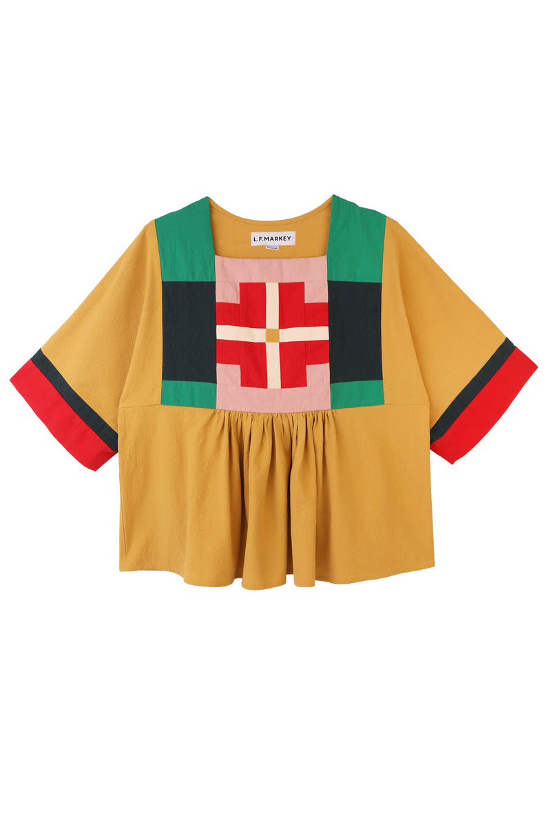 Rafe Top Mustard Multi
