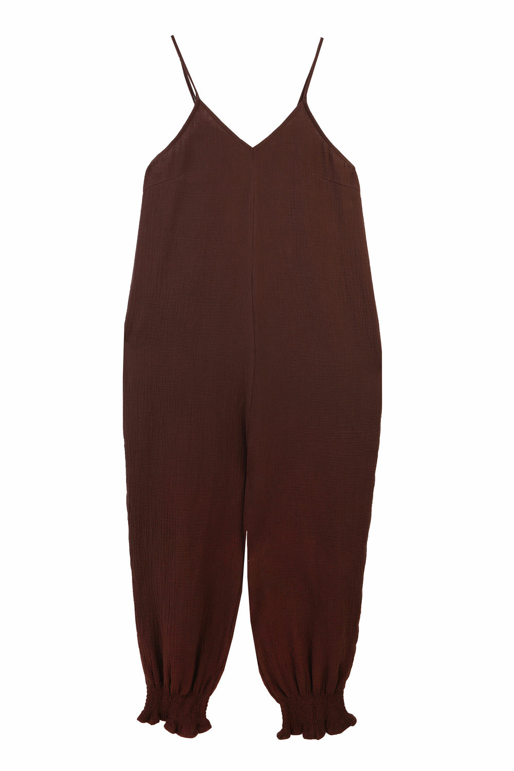 TINEKE JUMPSUIT CHOCOLATE