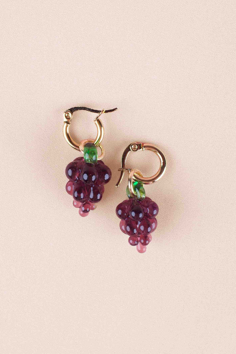 Vino Hoops Gold/Purple