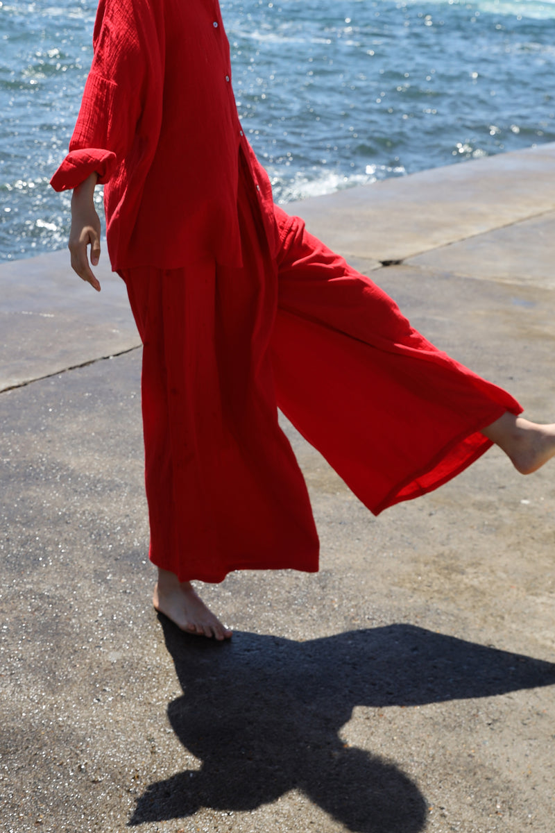 Valen Trouser Red