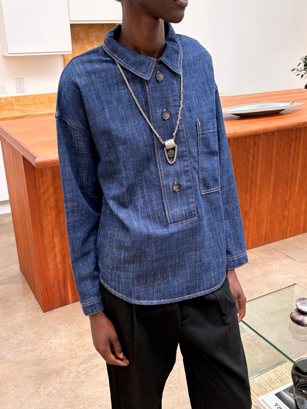 Conran Shirt Indigo