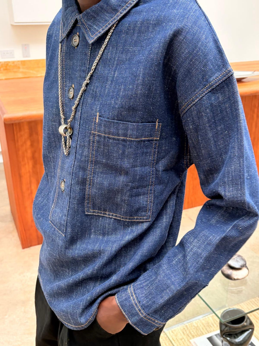 Conran Shirt Indigo